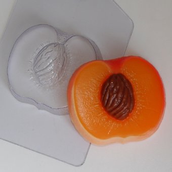 Персик пластиковая форма для мыла