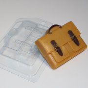 Портфель с 2-мя карманами пластиковая форма для мыла